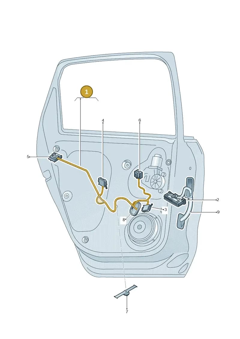 2G1971694A — Volkswagen Polo (2017-2025) diagram 773972400, position 1