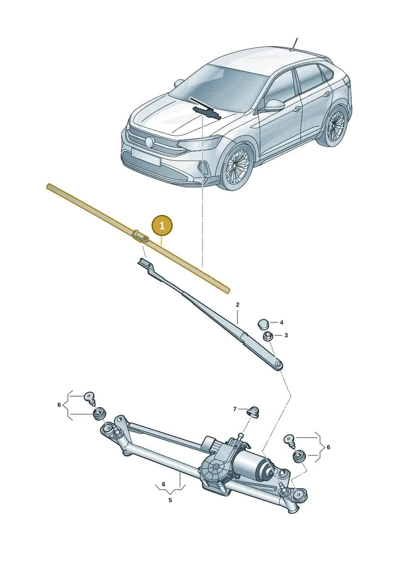 2G1998002B — Volkswagen Taigo (2021-2025) diagram 2f0955000, position 1