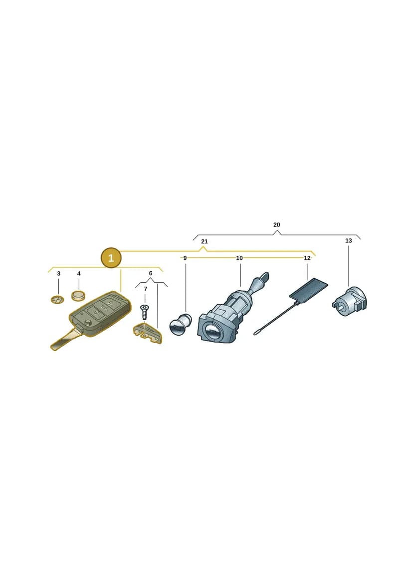 2G6959752AMROH — Volkswagen Taigo (2021-2025) diagram 2gk837100, position 1