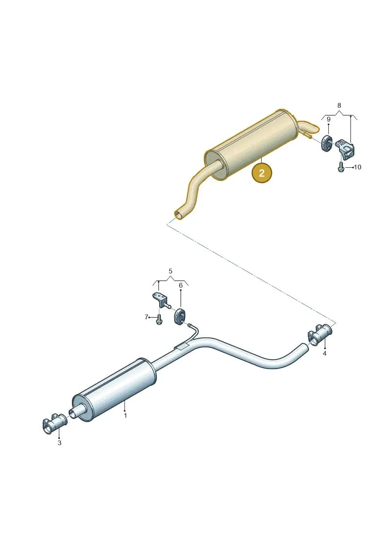 2G7253609 — Volkswagen Taigo (2021-2025) diagram 837254100, position 2