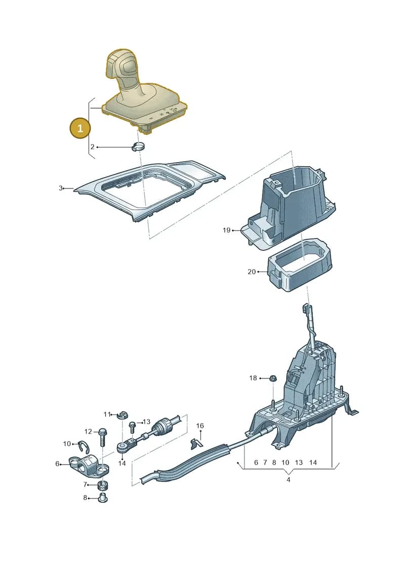 2GA713123BFBA — Volkswagen T-Roc (2017-2025) diagram 813713100, position 1