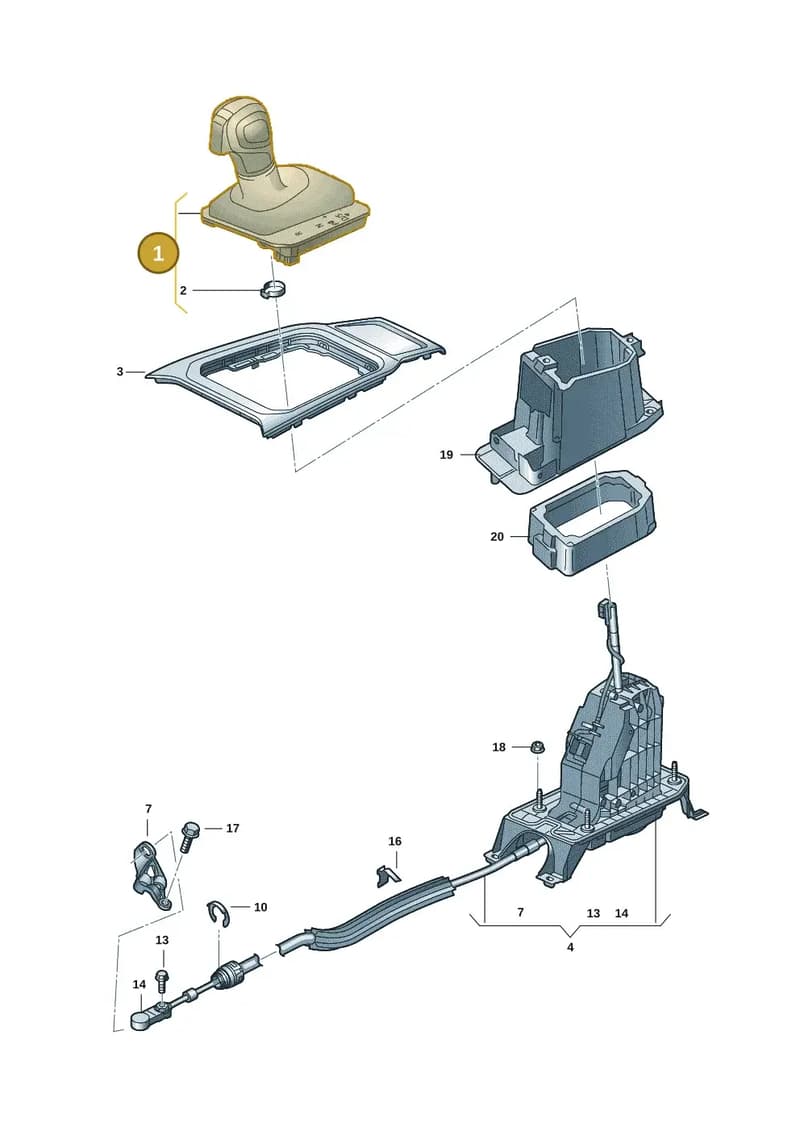 2GB713123CEQD — Volkswagen T-Roc convertible 1.5 (2019-2024) diagram 2gk713100, position 1