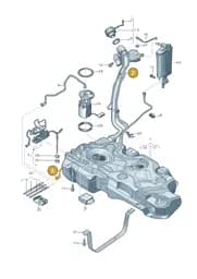 2GC201931 Volkswagen Breather Line