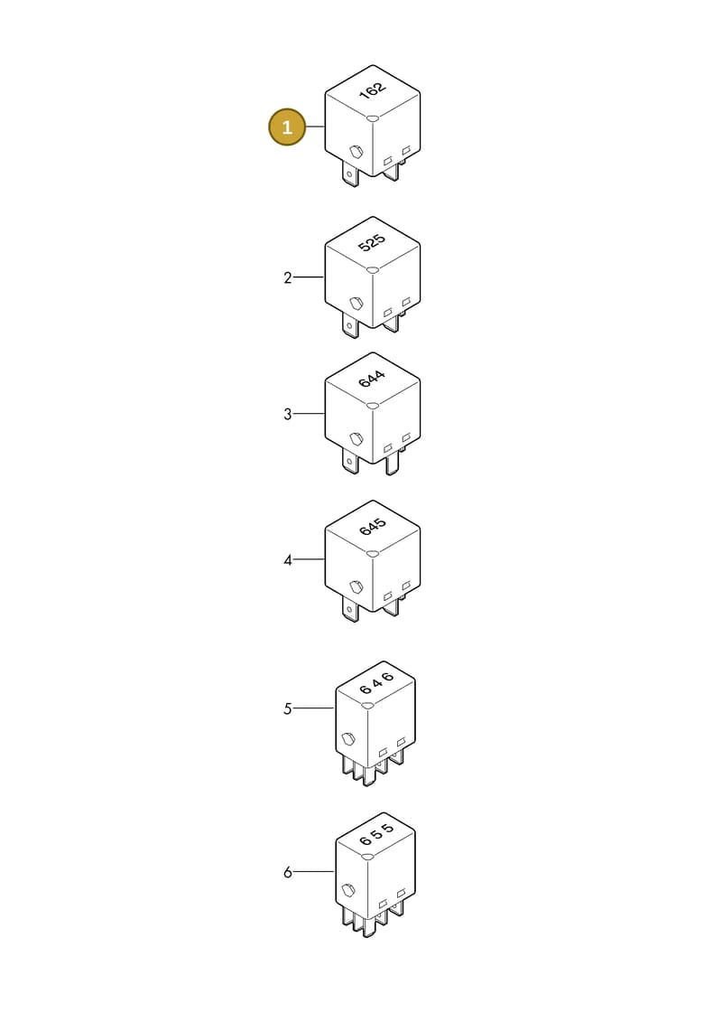 2GC951253 — Volkswagen 1J0 platform diagram 198937000, position 1