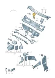 2GM805495 Volkswagen Brace