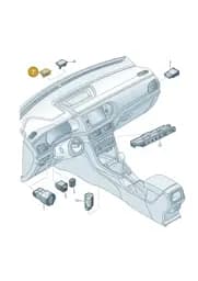2GM907451A Volkswagen Sun Sensor