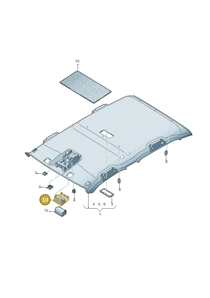2H0867489B81U — Volkswagen Amarok (2022-) diagram 683867550, position 10
