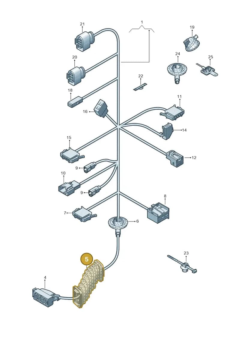 2H0959843A — Volkswagen Amarok (2022-) diagram 683972330, position 5