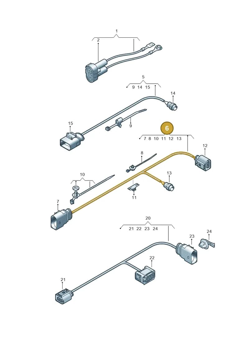 2H0971273J — Volkswagen Amarok (2022-) diagram 894971600, position 6