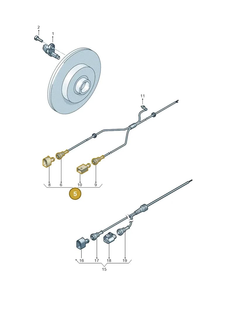 2H3927903D — Volkswagen Amarok (2022-) diagram 861927000, position 5
