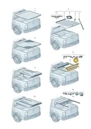 2H6061166 Volkswagen Insert for Luggage Compartment Cover