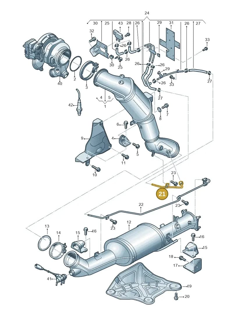 2H6131582H — Volkswagen Amarok (2022-) diagram 894253480, position 21