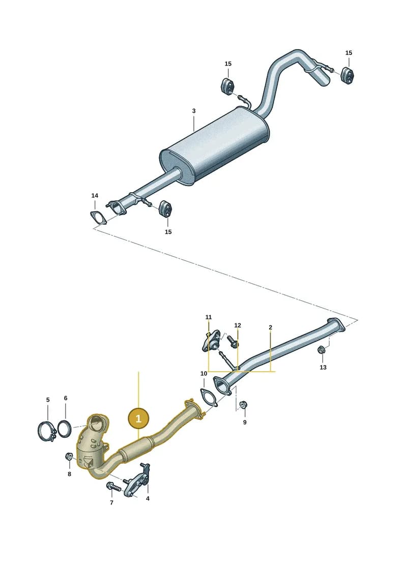 2HJ131701 — Volkswagen Amarok (2022-2025) diagram 2hb253260, position 1