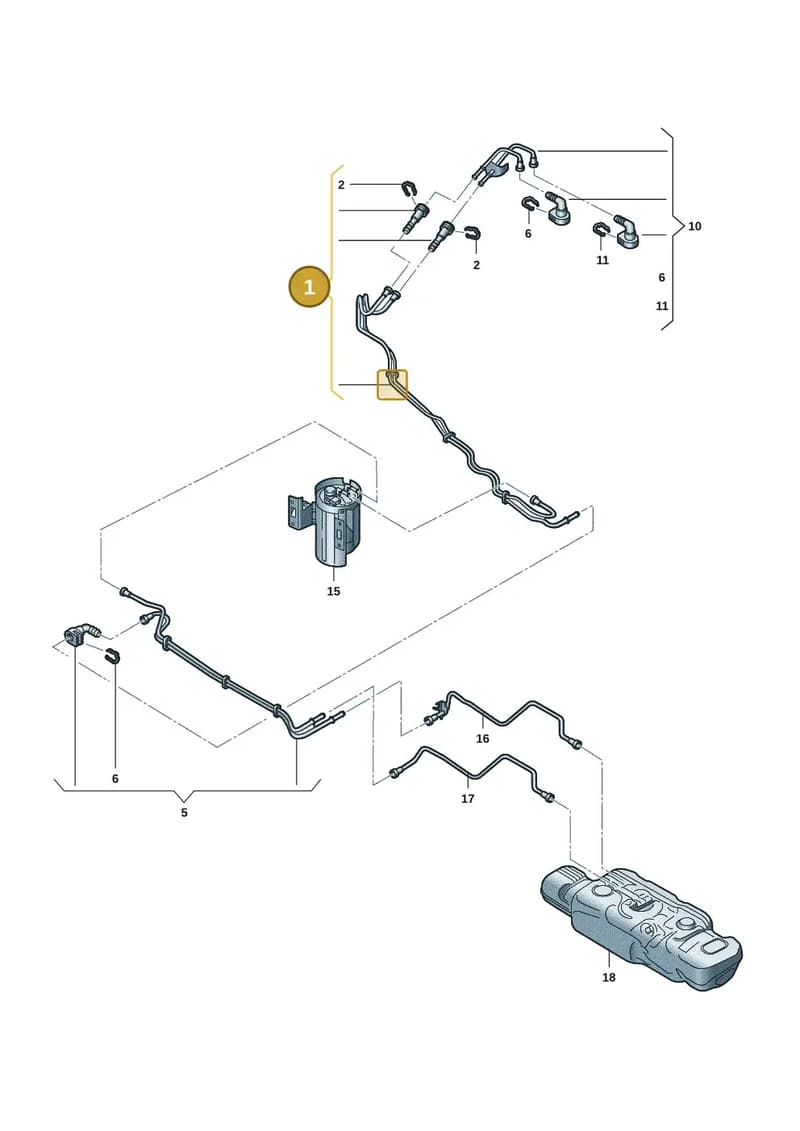 2HJ201757AG — Volkswagen Amarok (2022-2025) diagram 2hb201380, position 1