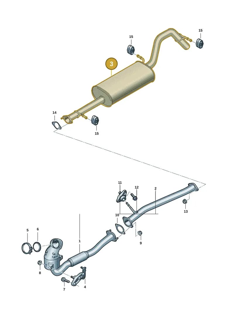 2HJ253609F — Volkswagen Amarok (2022-2025) diagram 2hb253260, position 3