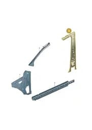 2HJ809223A Volkswagen B-Pillar Inner