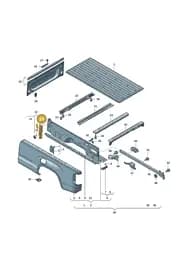 2HJ813079B Volkswagen Reinforcement