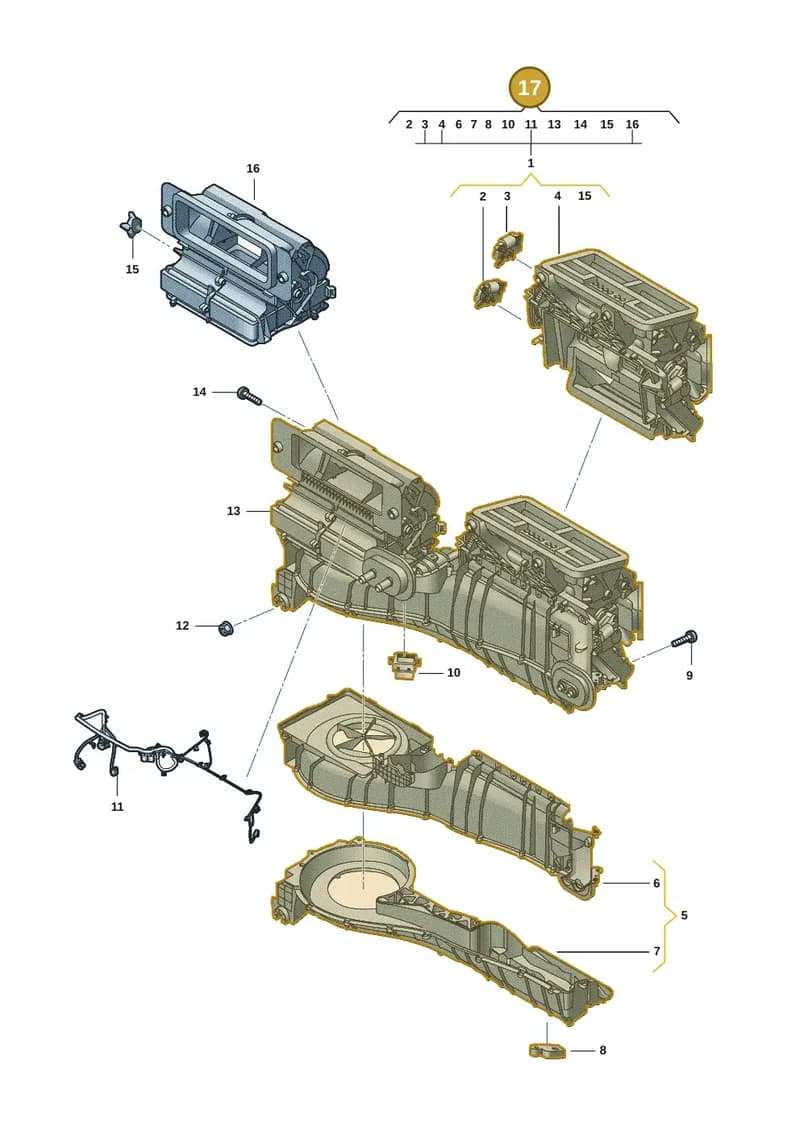 2HJ816103CH — Volkswagen Amarok (2022-2025) diagram 2hb820000, position 17