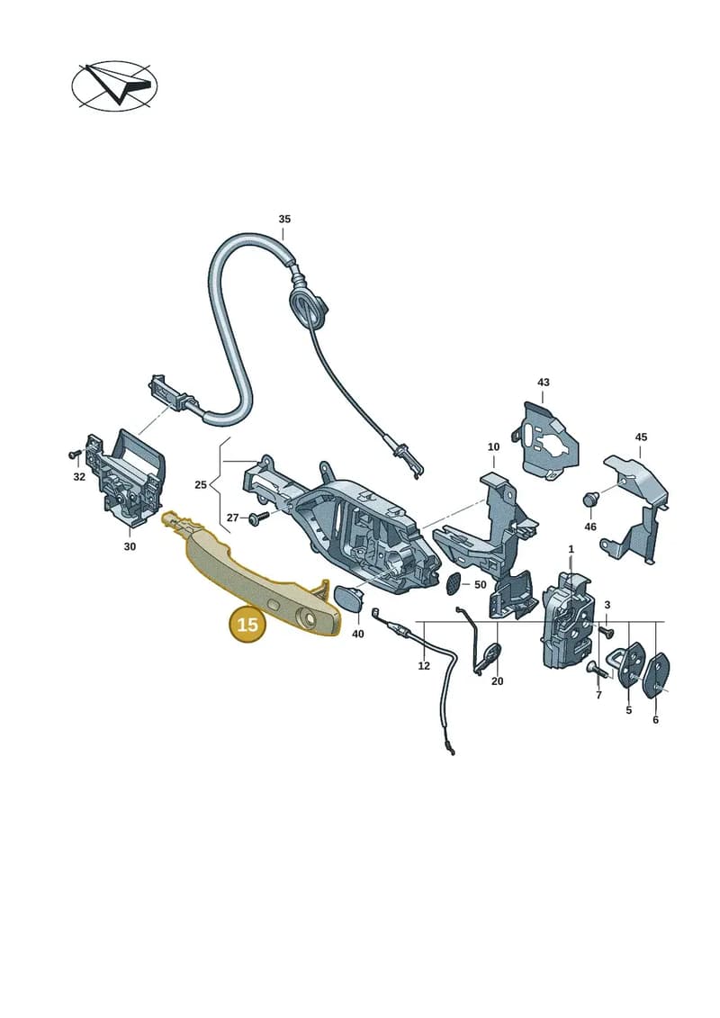 2HJ837205N — Volkswagen Amarok (2022-2025) diagram 2hb837000, position 15