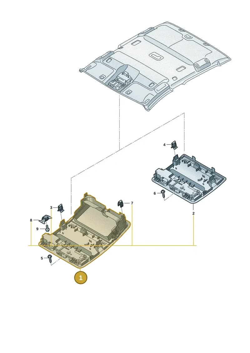 2HJ857342RR12 — Volkswagen Amarok (2022-2025) diagram 2hb867500, position 1