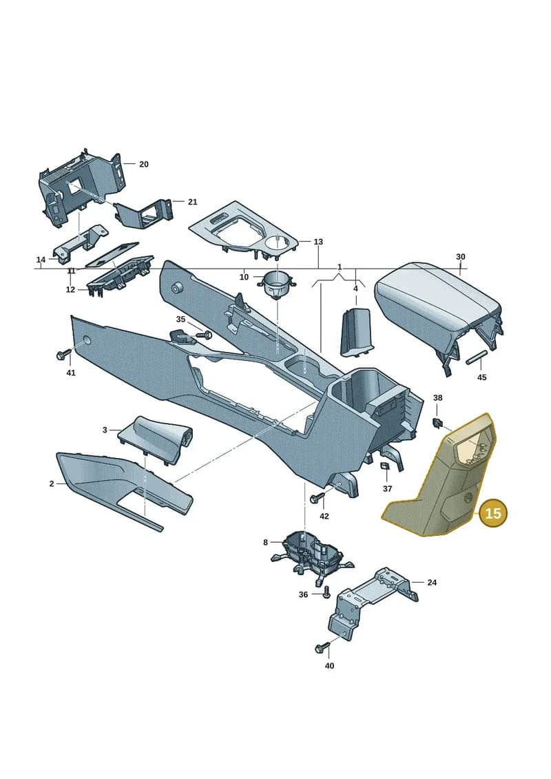 2HJ857909GR12 — Volkswagen Amarok (2022-2025) diagram 2hb863500, position 15