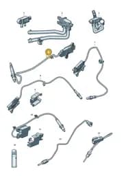 2HJ903805D Volkswagen NOx Sensor
