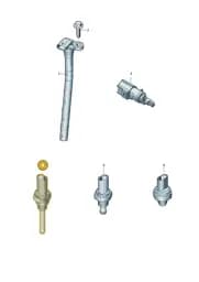 2HJ906082A Volkswagen Temperature Sensor