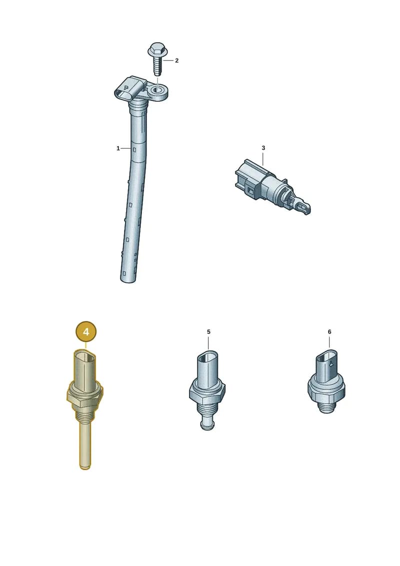 2HJ906082A — Volkswagen Amarok (2022-2025) diagram 2hb919040, position 4