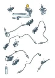 2HJ906278C Volkswagen Pressure Difference Sender