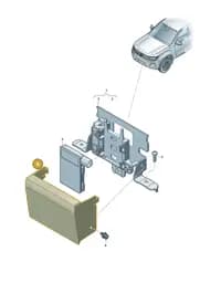 2HJ907667A Volkswagen Cover for Sensor
