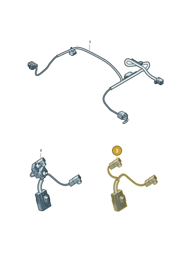 2HJ972198R — Volkswagen Amarok (2022-2025) diagram 2hb972200, position 3