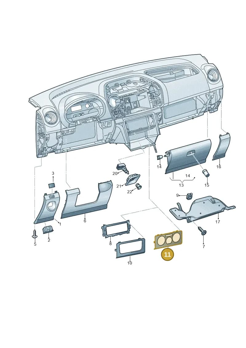 2HT857304041 — Volkswagen Amarok (2022-) diagram 683857200, position 11