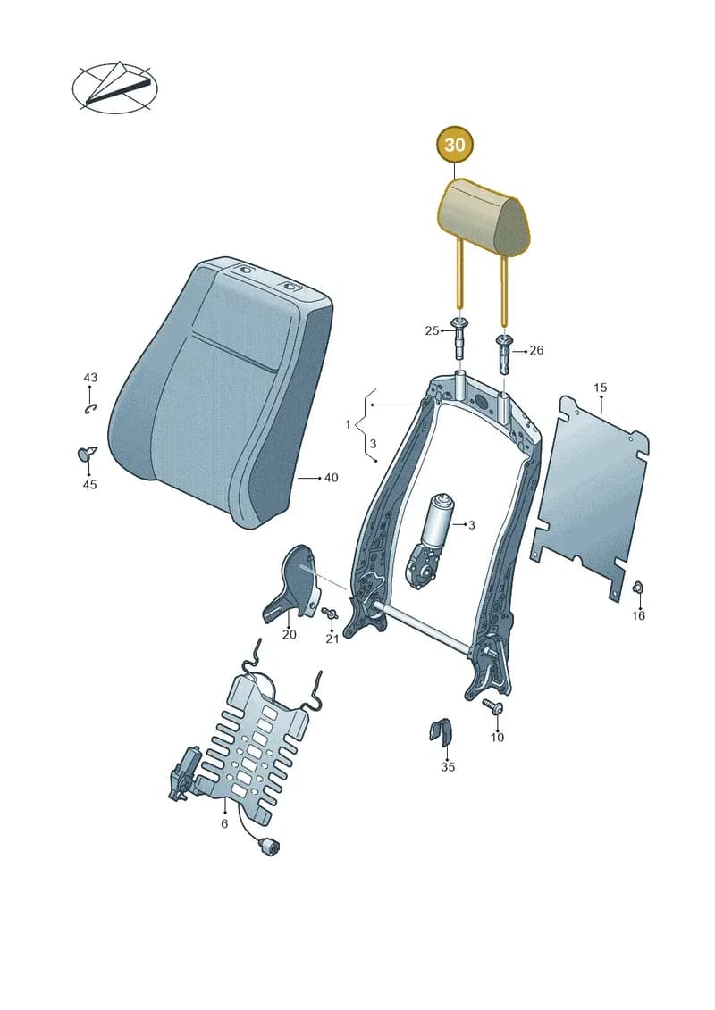 2HT881901BYZM — Volkswagen Amarok (2022-) diagram 894881550, position 30