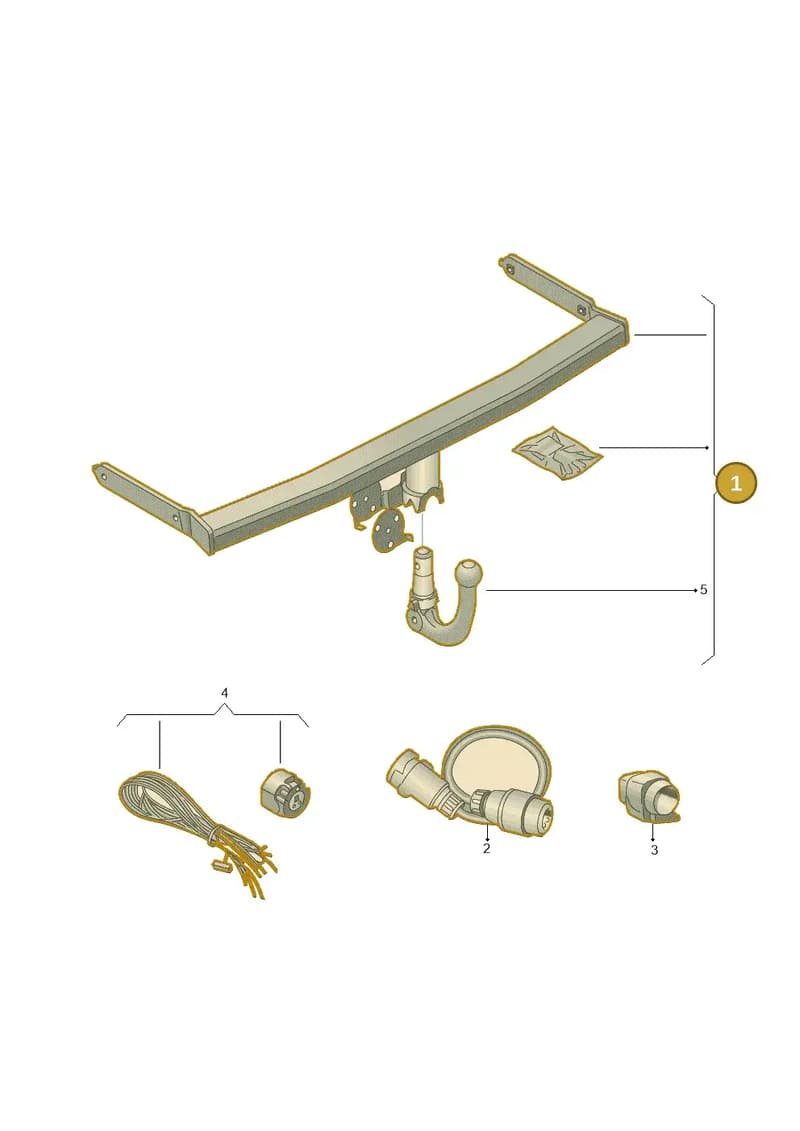 2K0092155C — Volkswagen Caddy panel van (2008-2010) diagram 420071100, position 1