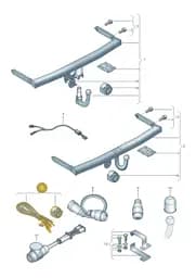 2K7055202 Volkswagen Instrument Kit