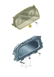 2K7920740 Volkswagen Combi-Instrument