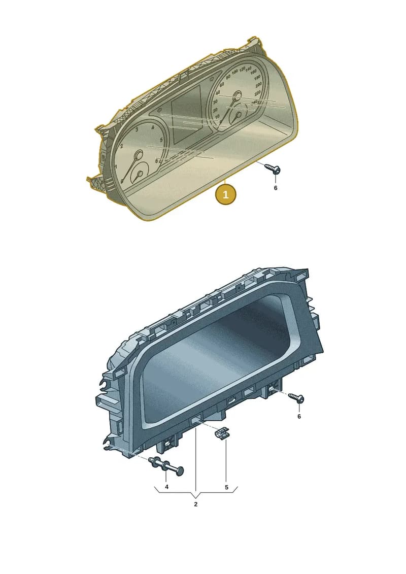 2K7920940A — Volkswagen Caddy Maxi (2020-2025) diagram 2ka920000, position 1