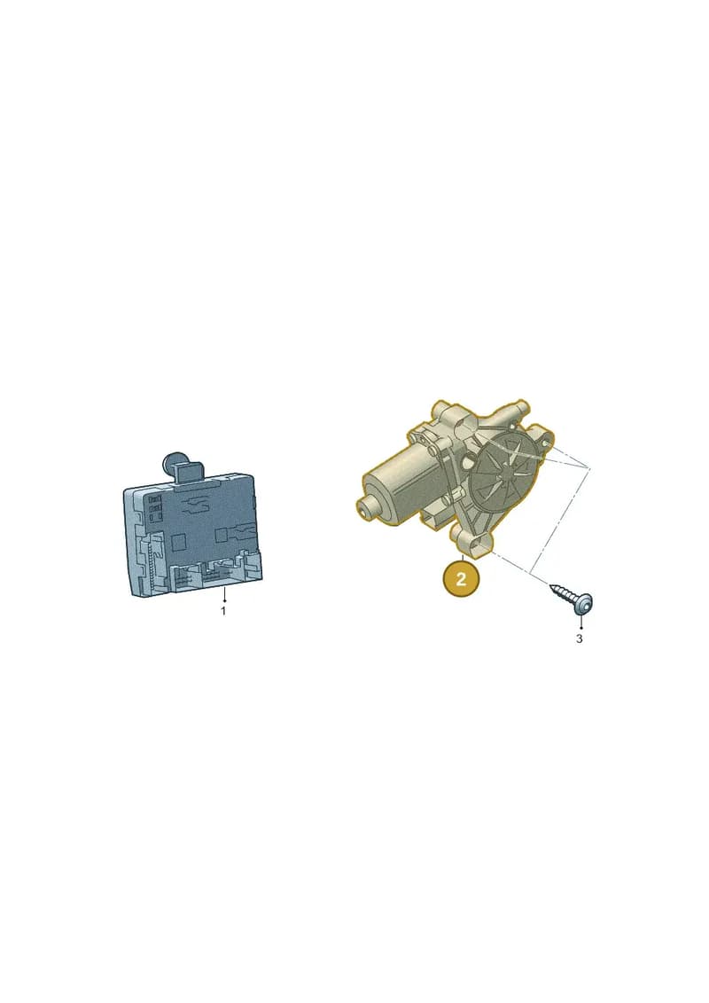 2K7959802 — Volkswagen Caddy Maxi (2020-2025) diagram 745959100, position 2