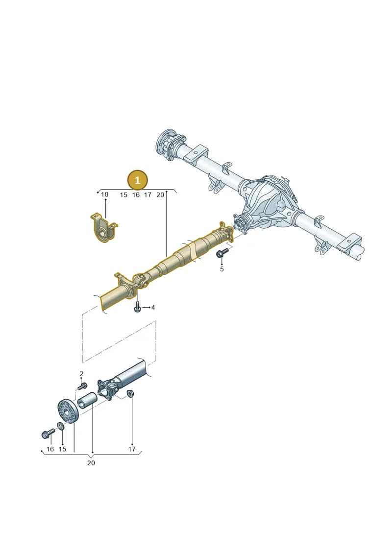 2N0521102AF — Volkswagen Crafter (2016-2025) diagram 806521020, position 1