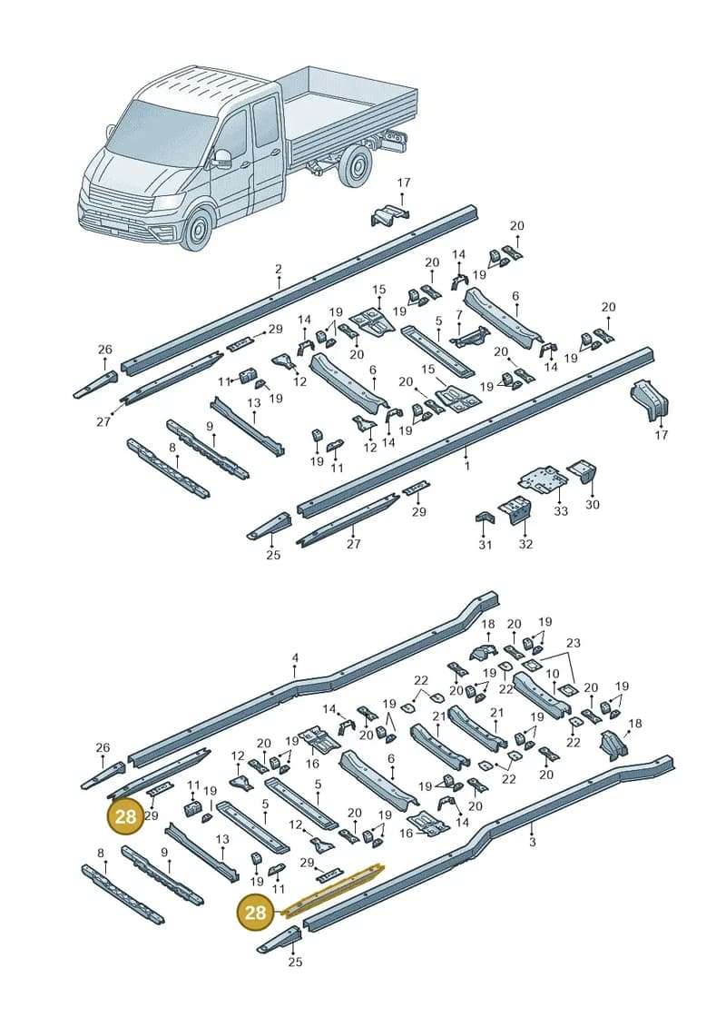 2NA802139B — Volkswagen Crafter (2016-2025) diagram 807803300, position 28