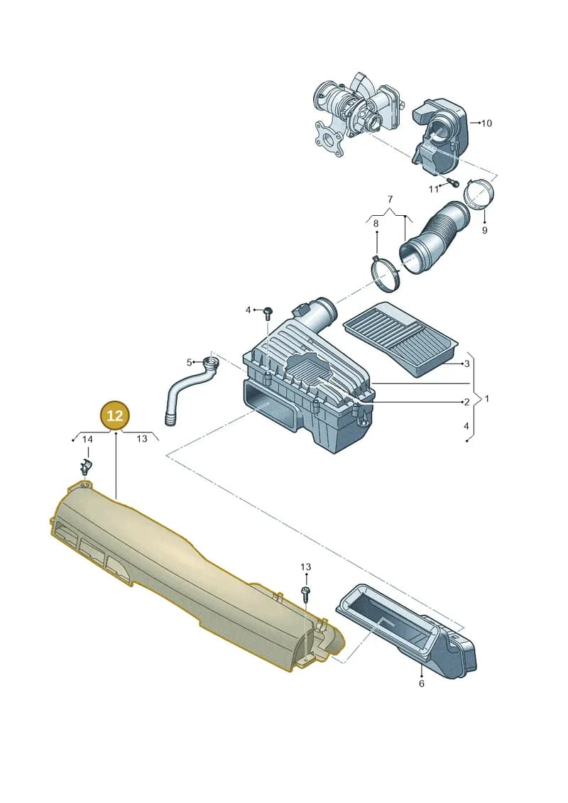 2Q0129509N — SEAT Arona (2017-) diagram 587129050, position 12