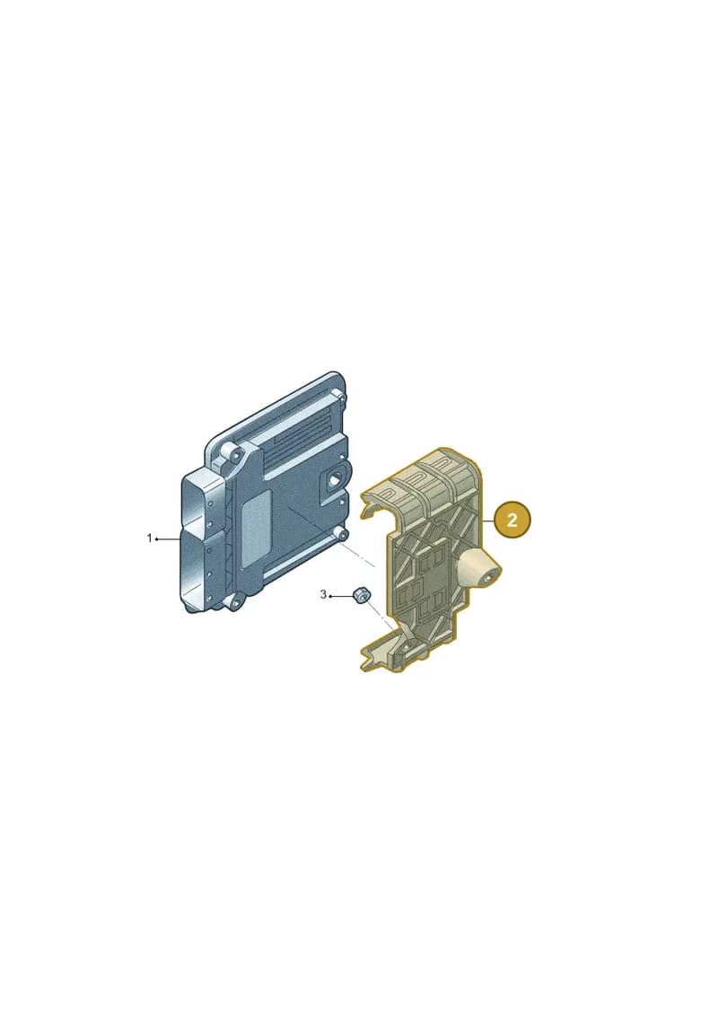 2Q0906507D — Volkswagen Lavida XR (2023-) diagram 433906200, position 2
