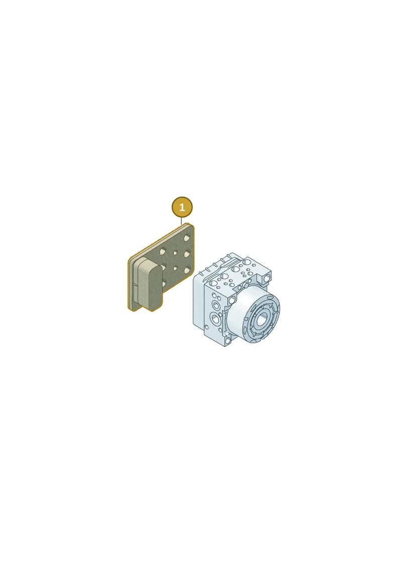 2Q0907379CNREP — Volkswagen T-Cross (2018-2025) diagram 828614010, position 1