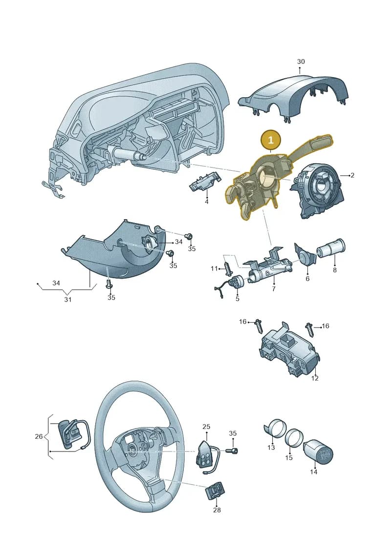 2Q0953513DIGI — Skoda Rapid (2012-2022) diagram 779953500, position 1