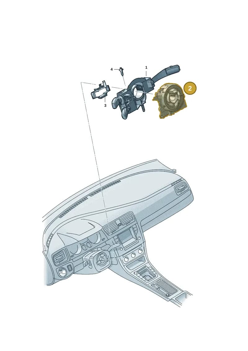 2Q0959653 — Skoda Fabia (2021-2022) diagram 6vn953050, position 2
