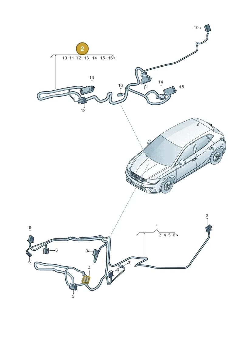 2Q1971566A — SEAT Arona (2017-) diagram 835972450, position 2