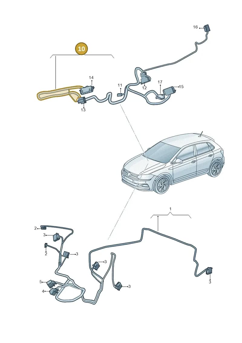 2Q1971566A — Volkswagen Polo (2017-2025) diagram 837972450, position 10