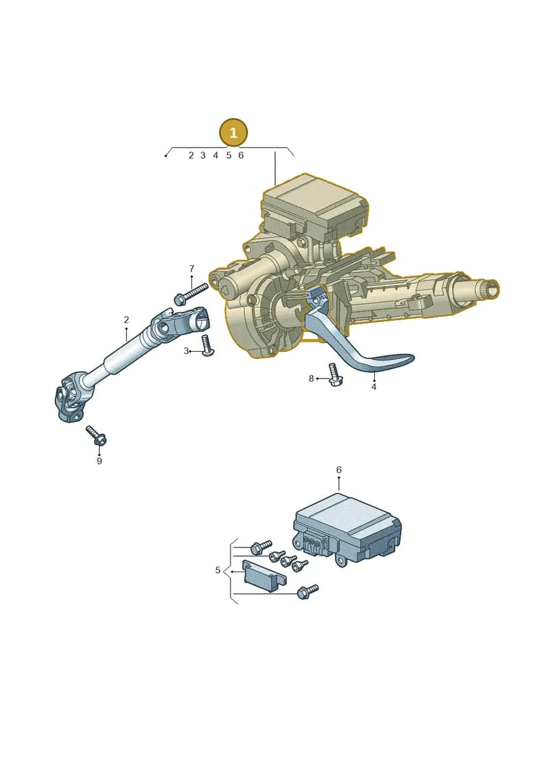 2Q2423510BM — SEAT Ibiza (2017-) diagram 837423200, position 1