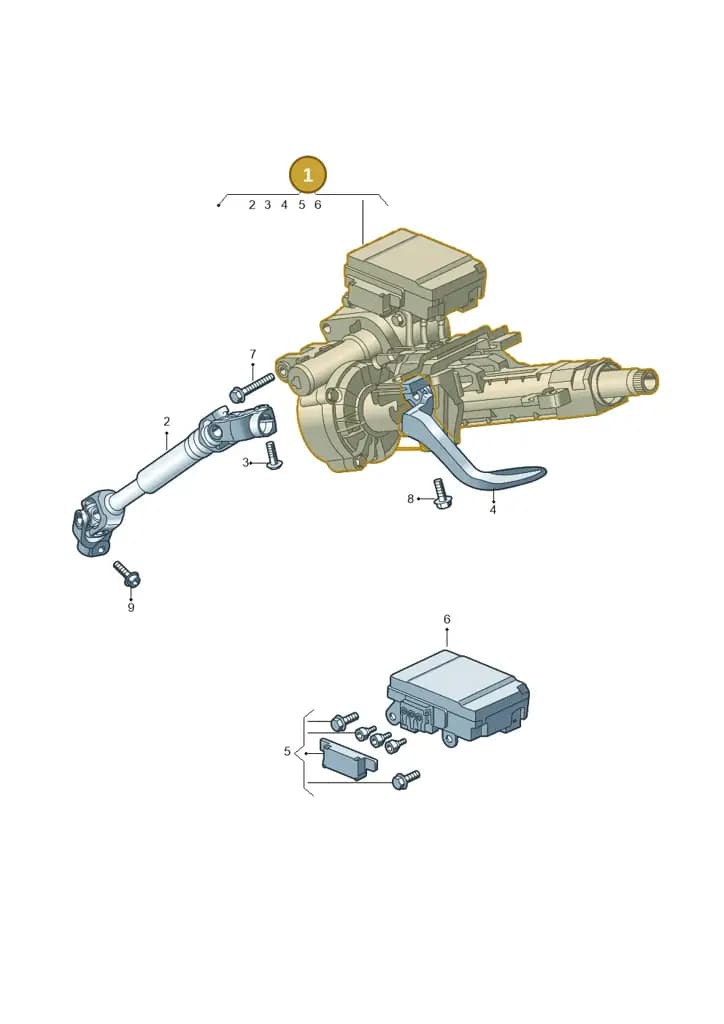 2Q2423510DG — Skoda Fabia (2021-2022) diagram 837423200, position 1