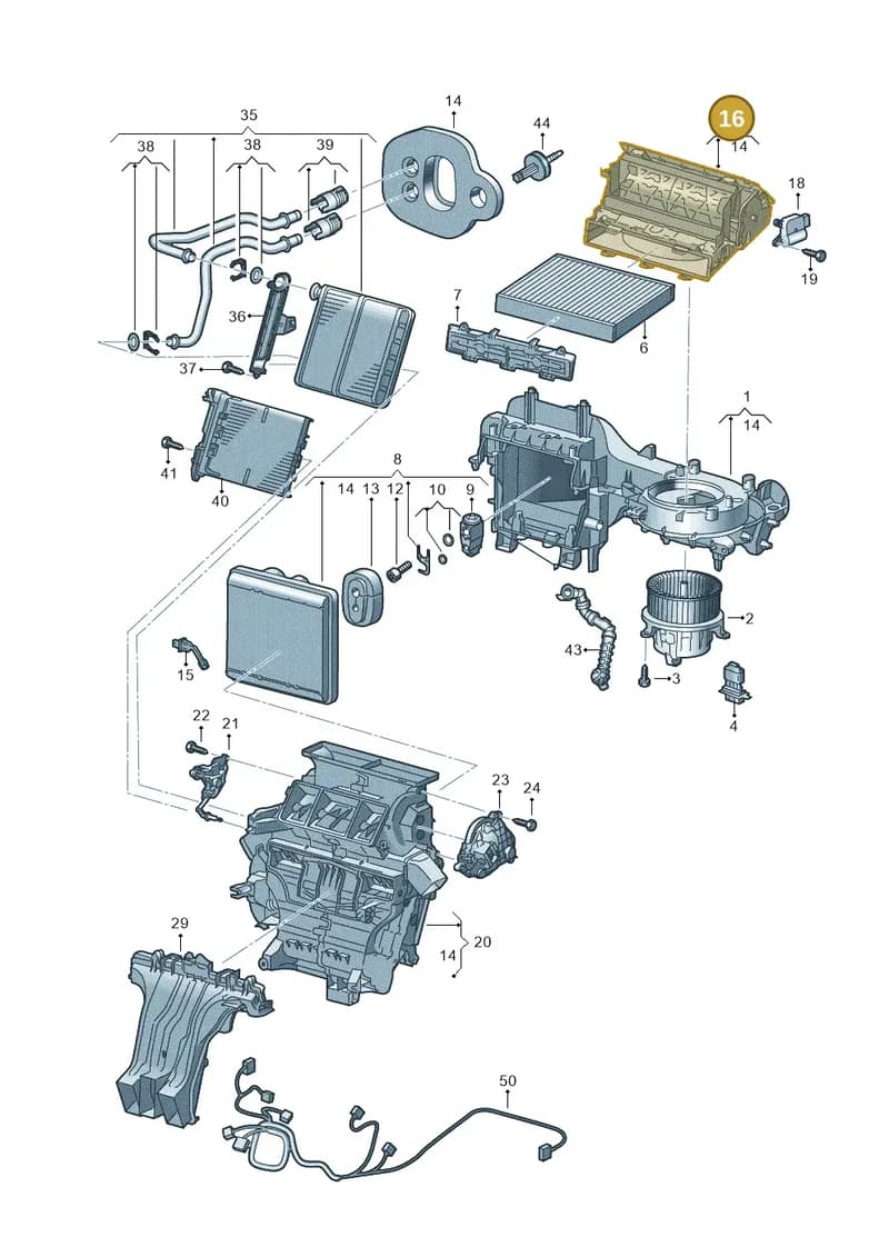 2Q2898304D — Skoda Fabia (2021-2022) diagram 587820100, position 16